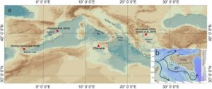 Middellandse Zee was 2 graden warmer in Romeinse tijd temperatuur klimaatomstandigheden veranderden naar meer droge