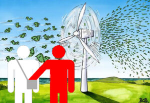 Blind voor de kosten windenergie officiële overheidsprognoses van energiekosten en dus prijzen als schandalig onnauwkeurig opex-kosten.