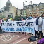 'Scientist rebellion': klimaatactivistische wetenschappers massaal in witte jassen de straat op
