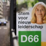 The,Hague,,Holland,-,March,10,,2021:,Billboard,D66,Elections.