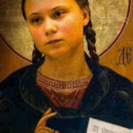 Greta Thunberg icoon