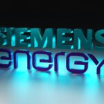 Siemens,Energy,Logo,On,Dark,Background,With,Shiny,Details.,3d