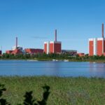 Olkiluoto,Nuclear,Power,Plant,Located,Near,Rauma,Finland.,Sunny,Summer